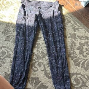 lululemon athletica Black Sparkle Leggings